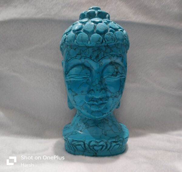 Turquoise Buddha Head