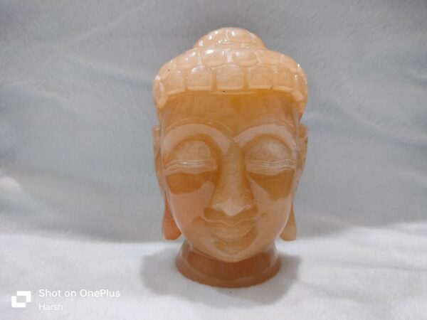 Yellow Avenchurine Buddha Head