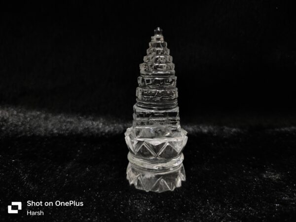 Clear Quartz Lotus ShreeYantra