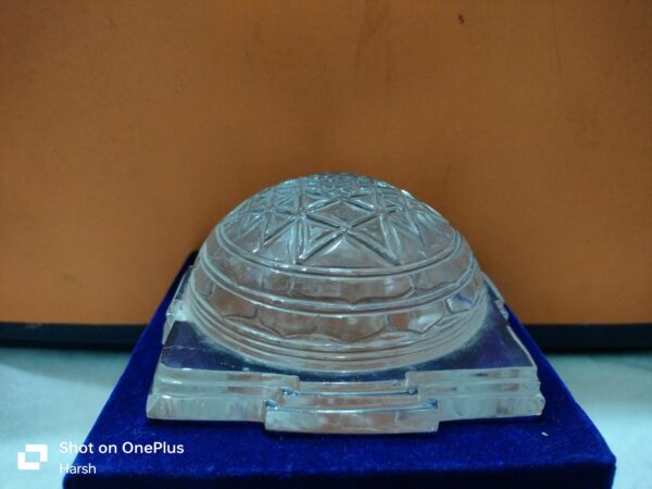 Clear Quartz Meru ShreeYantra