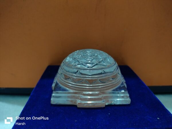 Clear Quartz Meru ShreeYantra