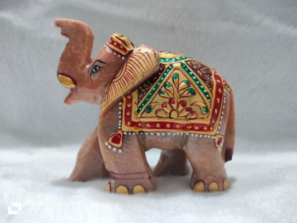 Yellow Avenchurine Painting Elephant