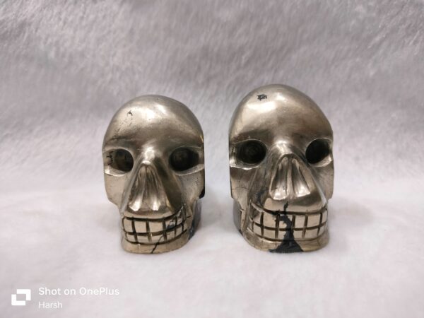 Pyrite Skull