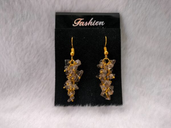 Smoky Uncut Earing