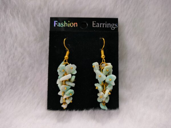 Amozonite Uncut Earing