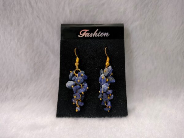 Sodalite Uncut Earing