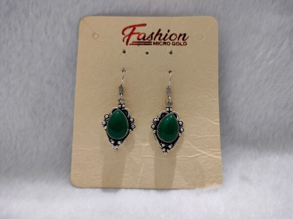 Green Zade Earing