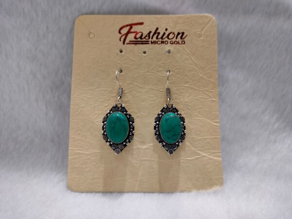 Crysocola Earing