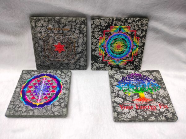 Flower Tourmaline Sticker Plate