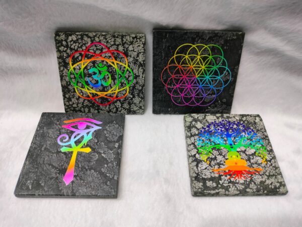 Flower Tourmaline Sticker Plate