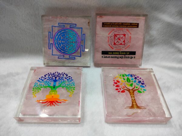 Rose Quartz Organ Sticker Plate