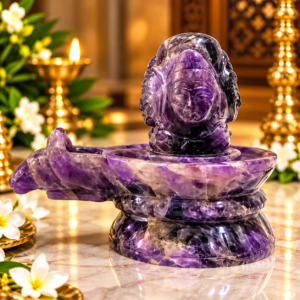 Amethyst Shivling Pashupati Nath Ji
