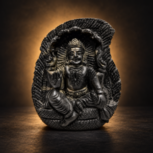 Laxmi Ji Hand Carved In Shaligram
