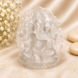 Clear Quartz Ganesh Ji