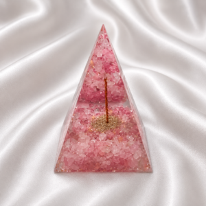 Organ Rose Quartz Tree Pyramid