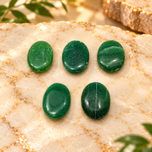Green Zade Lucky Ring Stone