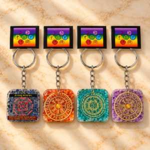 Organ Keychains With Reiki Symbol