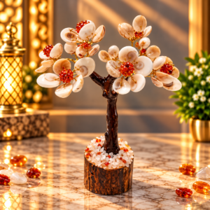 Gomti Chakra + Rudhrax Tree  51 Beads