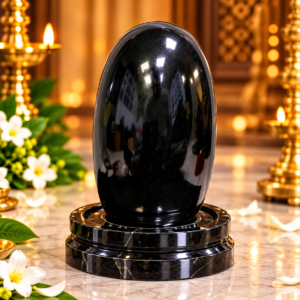 Black Agate Shivling