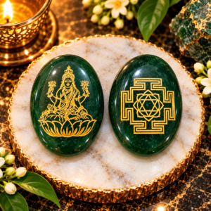 Green Zade Laxmi Ji & ShreeYantra
