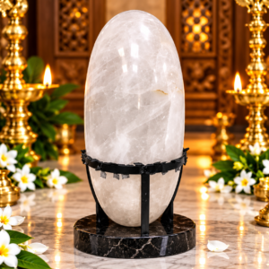Clear Quartz Shivling