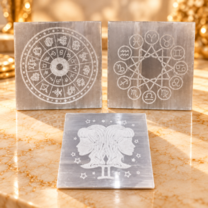 Selenite Carving Plate