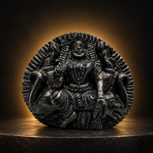 Laxmi Ji Hand Carved In Shaligram