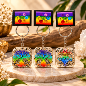Dalmention Organ Keychains With Reiki Symbol