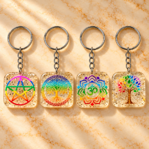 Organ Keychains With Reiki Symbol