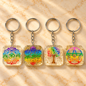 Organ Keychains With Reiki Symbol