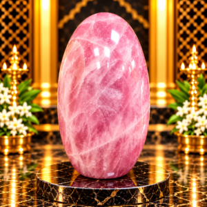 Rose Quartz Shivling