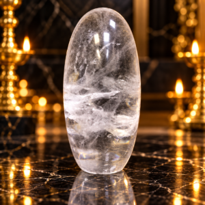 Clear Quartz Shivling