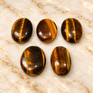 Tiger Eye Luck Ring Stone