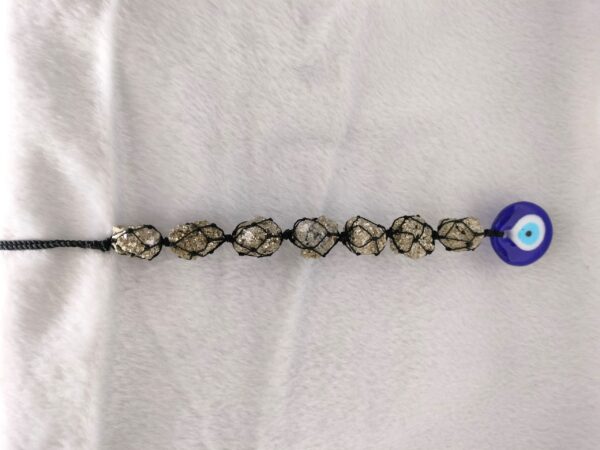 Pyrite Hanging With Evil Eye