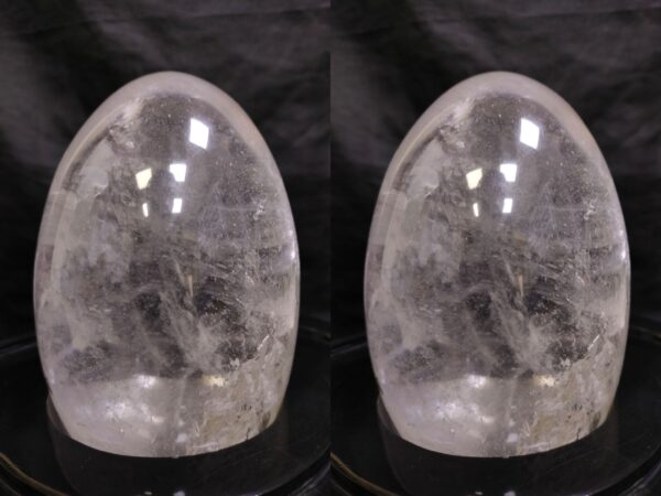 Clear Quartz Shivling
