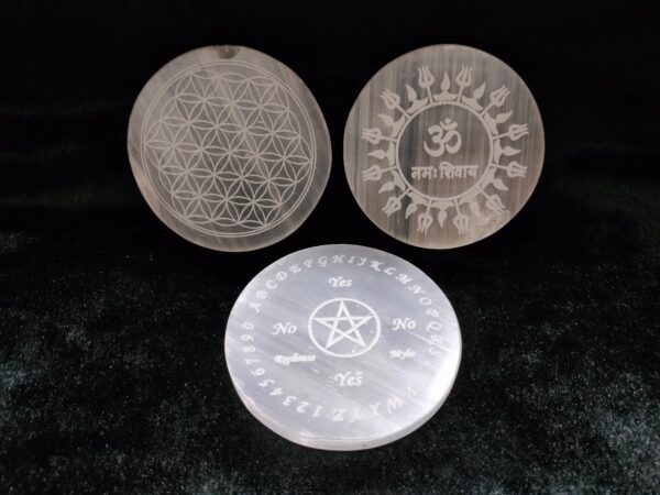 Selenite Carving Plate