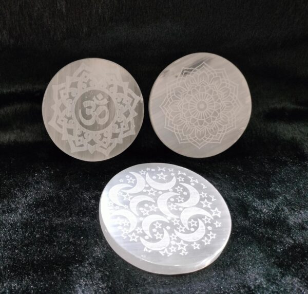Selenite Carving Plate