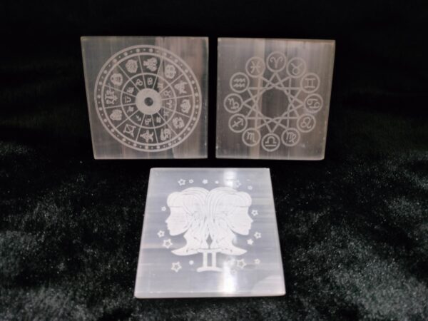 Selenite Carving Plate
