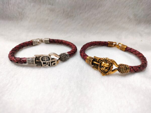 Leather Kada