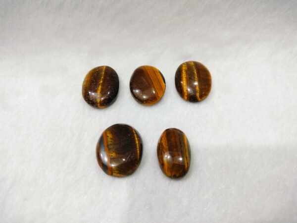 Tiger Eye Luck Ring Stone