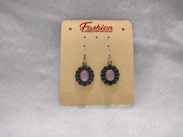 Rose Quartz Earing