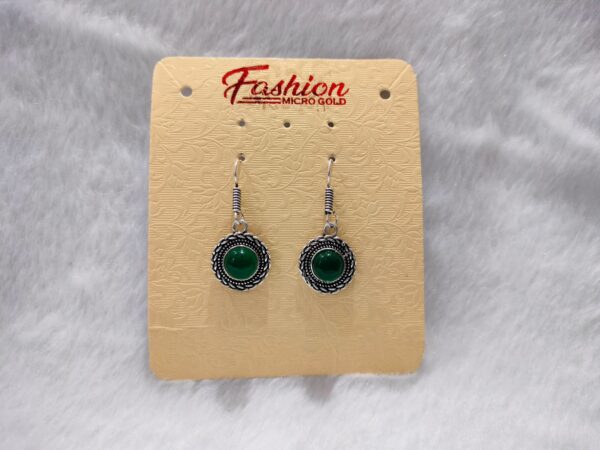Green Zade Earing