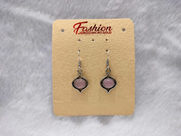 Rose Quartz Earing