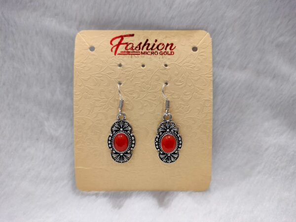 Red Carnelian Earing