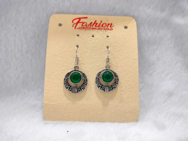 Green Zade Earing