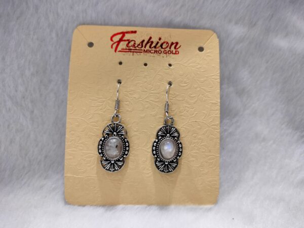Rainbow Moonstone Earing