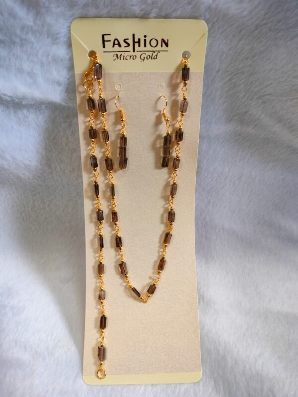 Smoky Quartz 3 Pcs Set