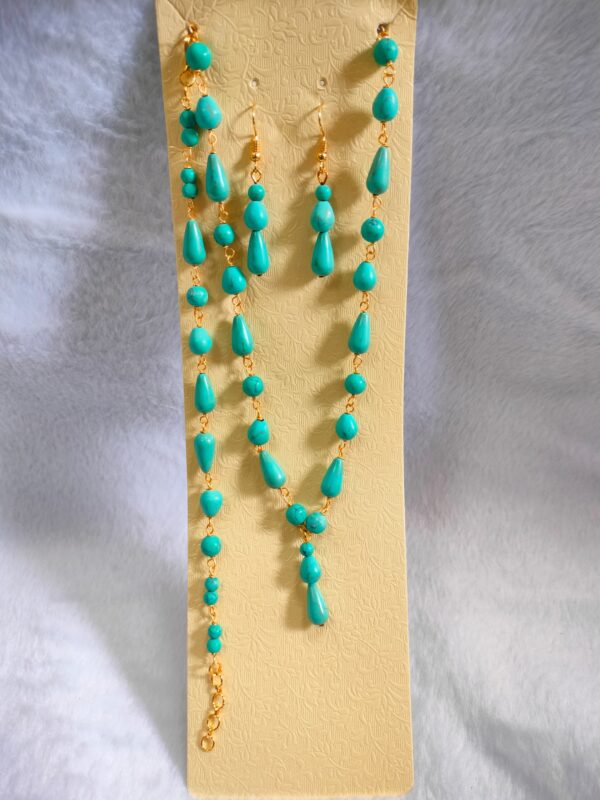 Turquoise 3 Pcs Set