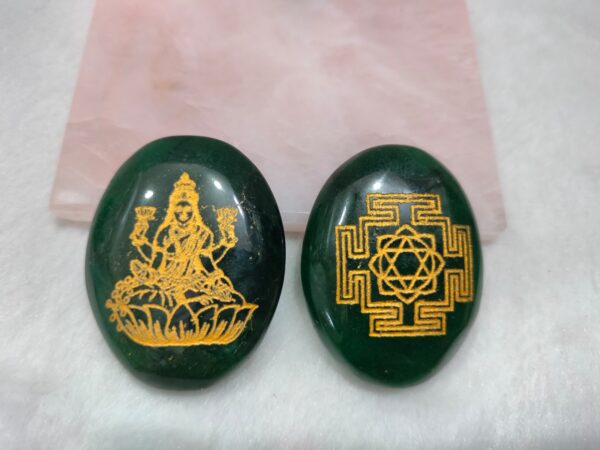 Green Zade Laxmi Ji & ShreeYantra