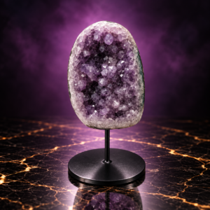 Amethyst Geode With Stand